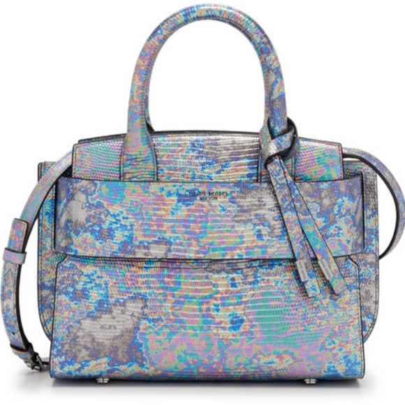 henri bendel Handbags - Henri Bendel Barrow Street Iridescent Satchel, NEW